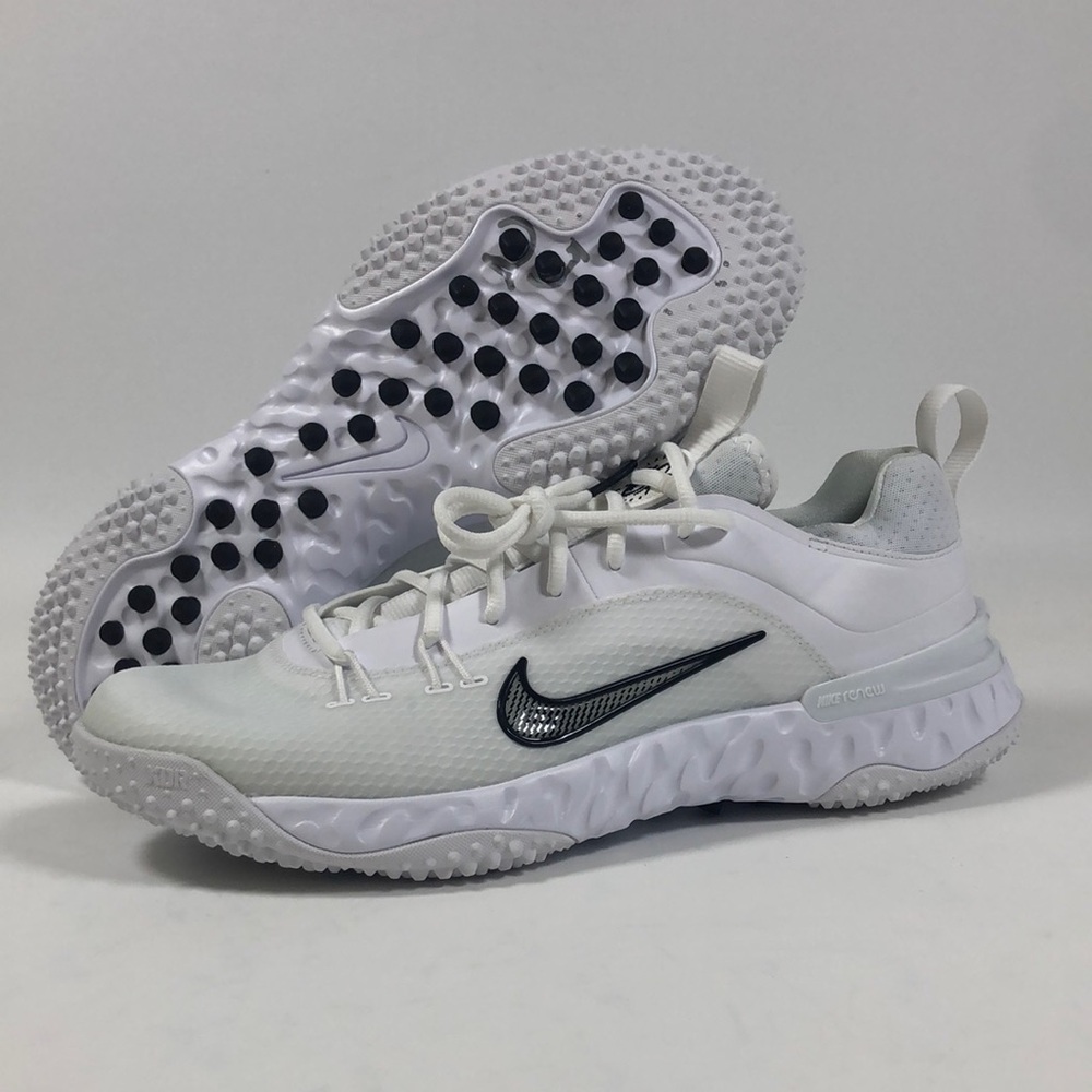 Mens Huarache 9 Elite TF LAX ‘White Black’ FN0310-101